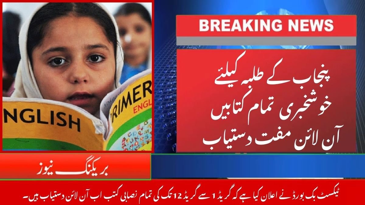 Punjab Textbook Board Free Online Books 2025 – Download Grade 1–12 PDF